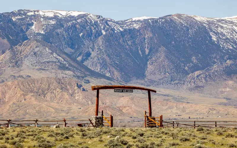 GOLD BAR RIVER RANCH NEAR CODY WYOMING #42