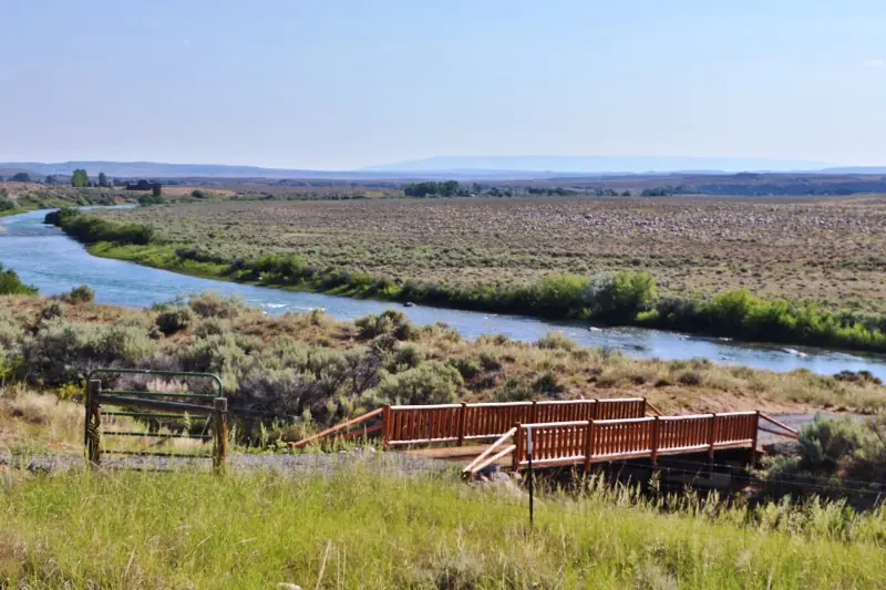 GOLD BAR RIVER RANCH NEAR CODY WYOMING #59